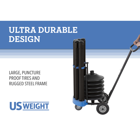 Us Weight Fillable ChainBoss Cart Kit U2520EB6